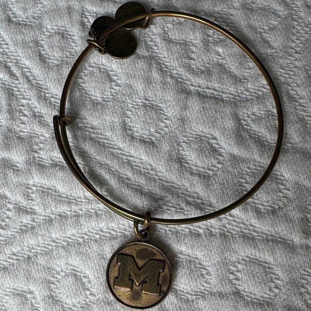 Gold Charm Bangle Set - Picture 4 of 6